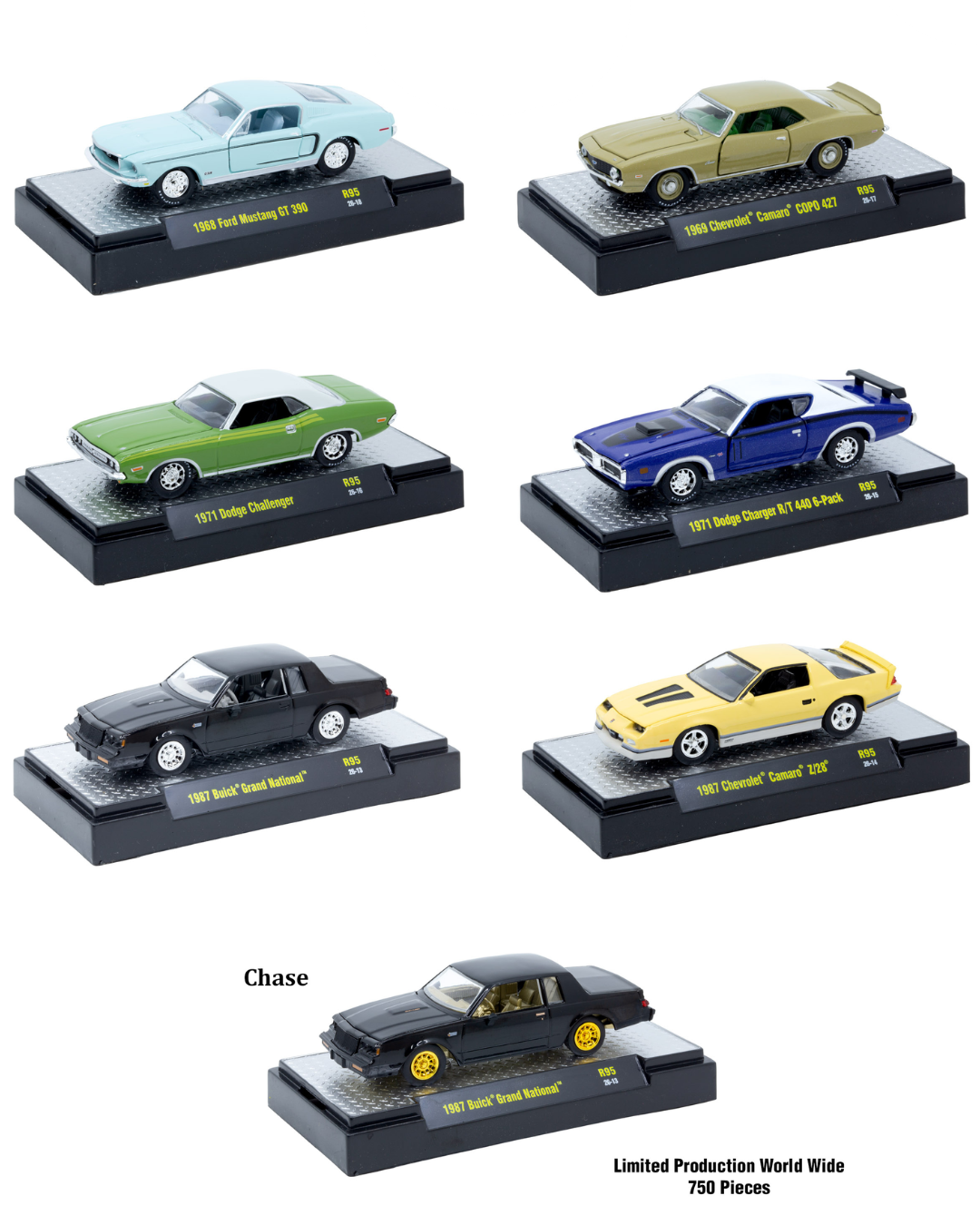 M2マシーン ベルエア&ロードランナー 2台 M2 Machines 1:64 Auto-Haulers R95 GMC, Dodge, Chevrolet Choose